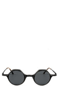 Rigards | Permanent - Round titanium sunglasses, Black RG1028TI