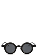 Rigards | RG1062 - Horn sunglasses, black/white / dark grey lens