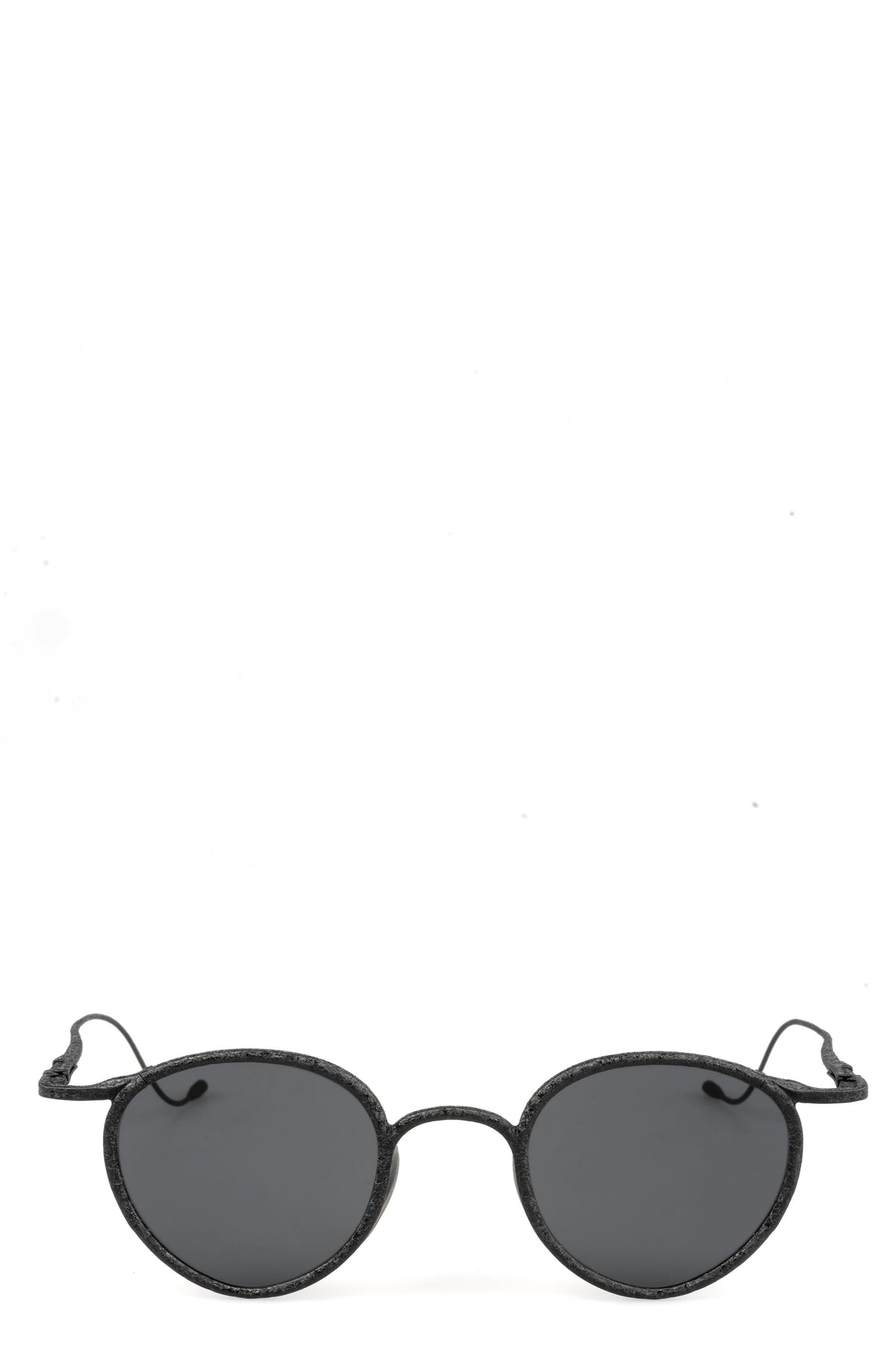 Rigards | Permanent - Round titanium & steel sunglasses Black RG1939ZC