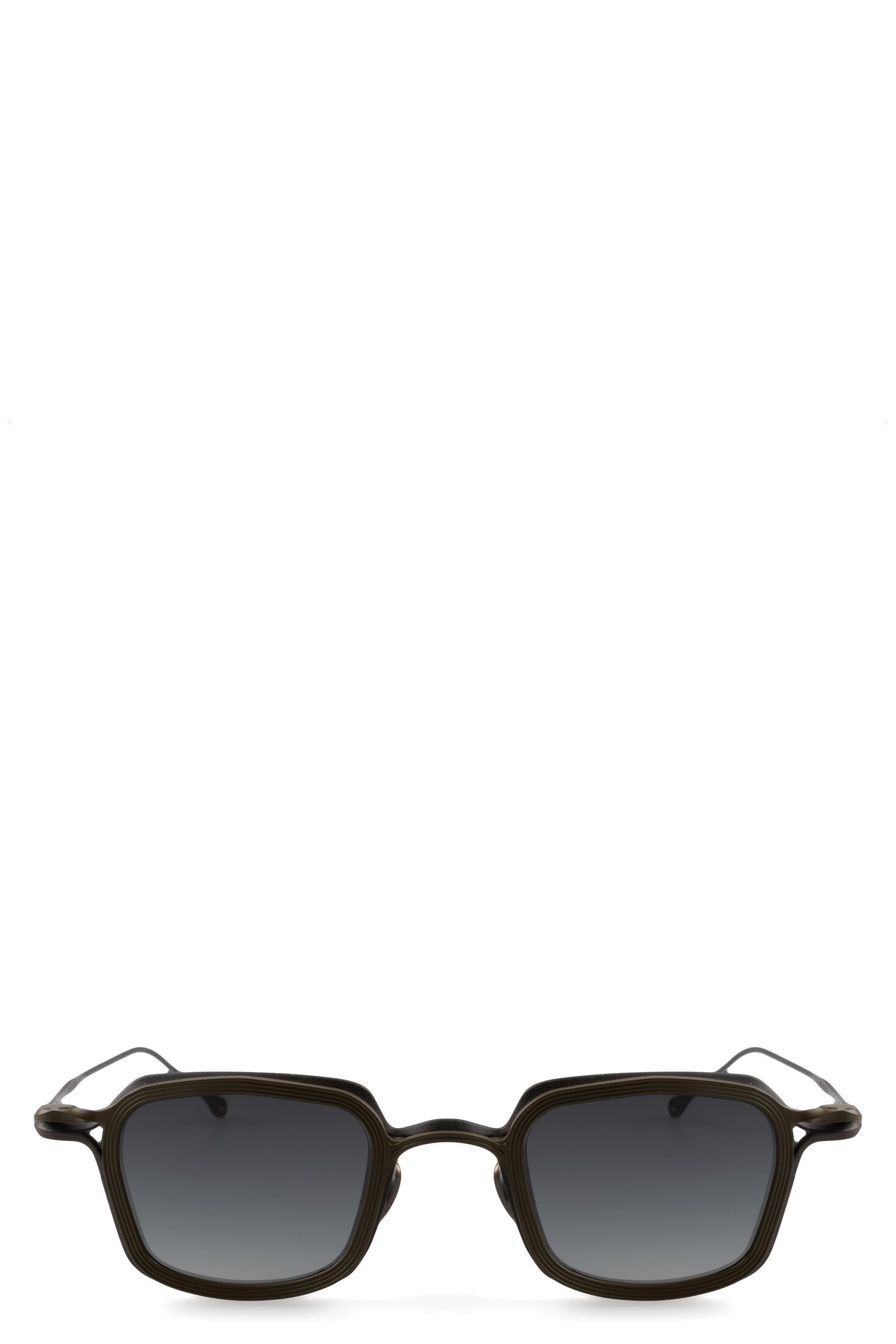 Rigards x The Viridi-Anne| RG2004TVA Clip sunglasses - Antique bronze / olive / dark grey lens