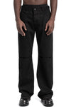 SAN263-1 | SS26 - Slit Knee Jeans,  SS26-0403-BK