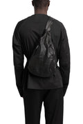 SAN263-1 | SS26 - Lamb Leather Sling Bag, SS26-0903-BK