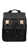 Samoke | AW25 - Buffalo leather buckle backpack, BPK0126