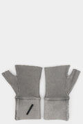 Thom Krom | AW25 - Fingerless gloves, Used grey M52
