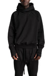 Thom Krom | AW26 - Hooded Sweater, Black MS193