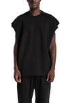 Thom Krom | AW26 - Round Neck Sweat Top, Black MS197