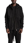 Thom Krom | AW26 - Hooded Zip Jacket, Black MSJ701