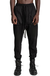 Thom Krom | AW26 - Drop Crotch Cargo Trousers, Black MST537