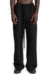 Thom Krom | AW26 - Wide Leg Jersey Trousers, Black MST540