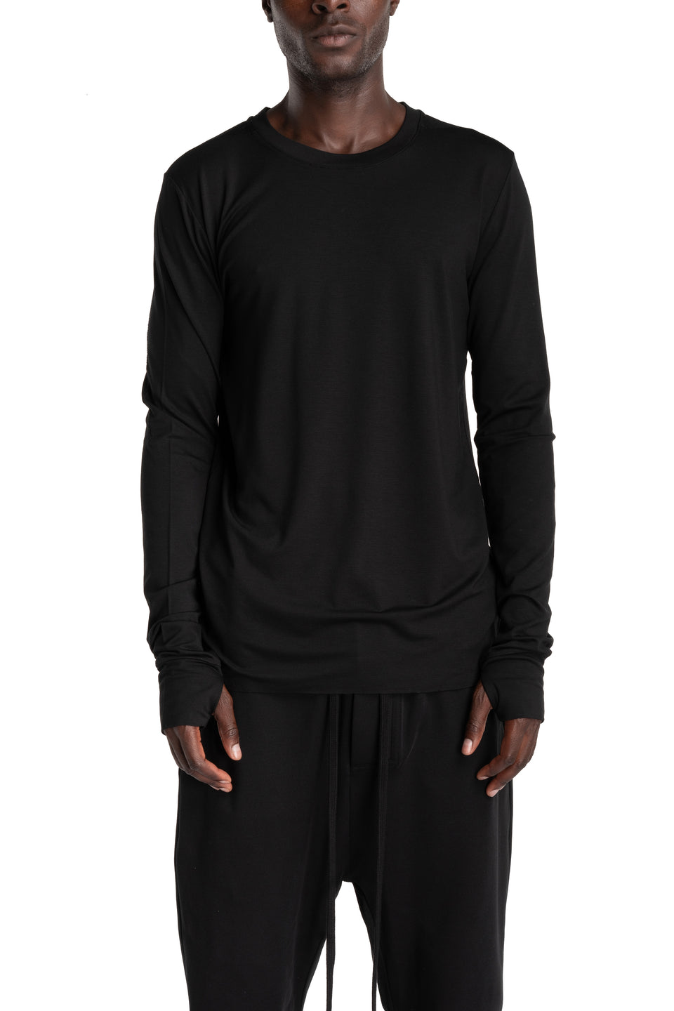 Longsleeve Shirt, Black