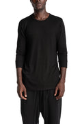 Thom Krom | AW26 - Round Neck T-Shirt, Black MTS978