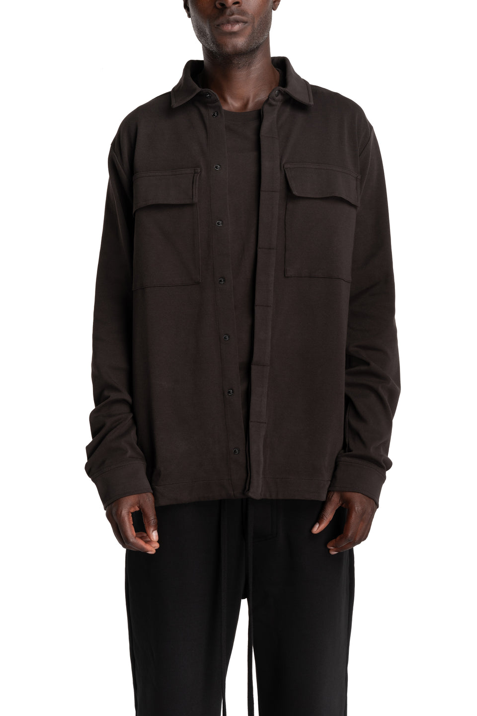 Jersey Shirt, Cold Brown