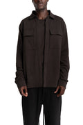 Thom Krom | AW26 - Jersey Shirt, Cold Brown MH183