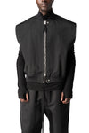 Thom Krom | AW26 - Bomber Vest, Black MJ90