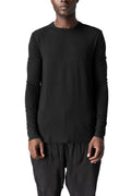 Thom Krom | AW26 - Modal cashmere jersey top, Black MTS961