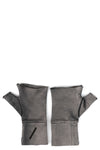 Thom Krom | AW26 - Cut Gloves, Grey Stone Wash Spray W55