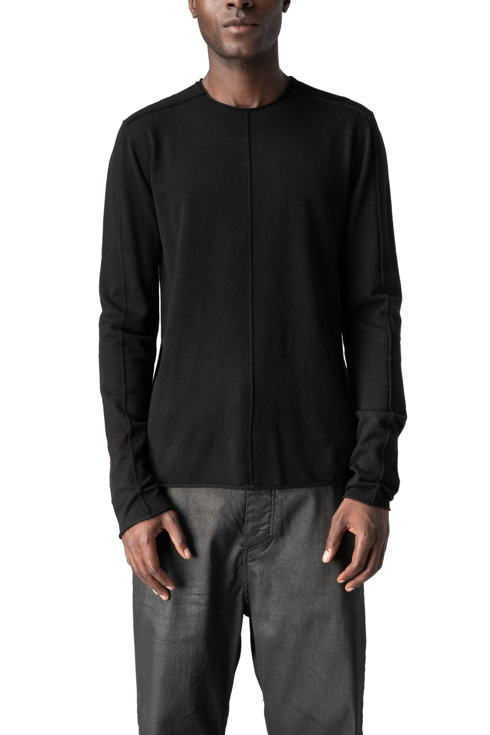 Cashmere blend knit pullover