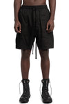 Thom Krom | SS26 - Linen shorts, MST524 Black