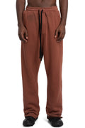 Thom Krom | SS26 - Drop crotch cotton sweatpants, Spray red MST518