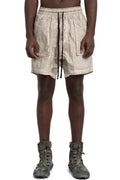Thom Krom | SS26 - Cotton poplin shorts, Vegetal stone MP37 