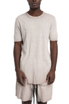 Thom Krom | SS26 - Slim rib t-shirt, Cold dye stone MTS948