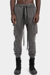 Thom Krom | SS26 - Cotton contrast sweatpants , Used grey MST512