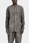 Thom Krom | SS26 - Cotton poplin shirt , Vegetal black MH178