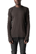 Thom Krom | AW26 - Cotton jersey top, Cold brown MTS969