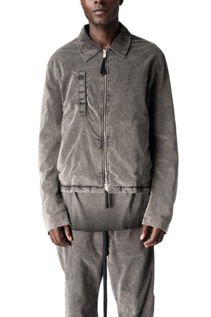 Thom Krom | AW26 - Cotton stretch jacket, Used grey MJ94