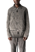 Thom Krom | AW26 - Cotton stretch jacket, Used grey MJ94