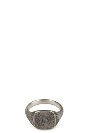Werkstatt München | Scratched signet ring - M1136