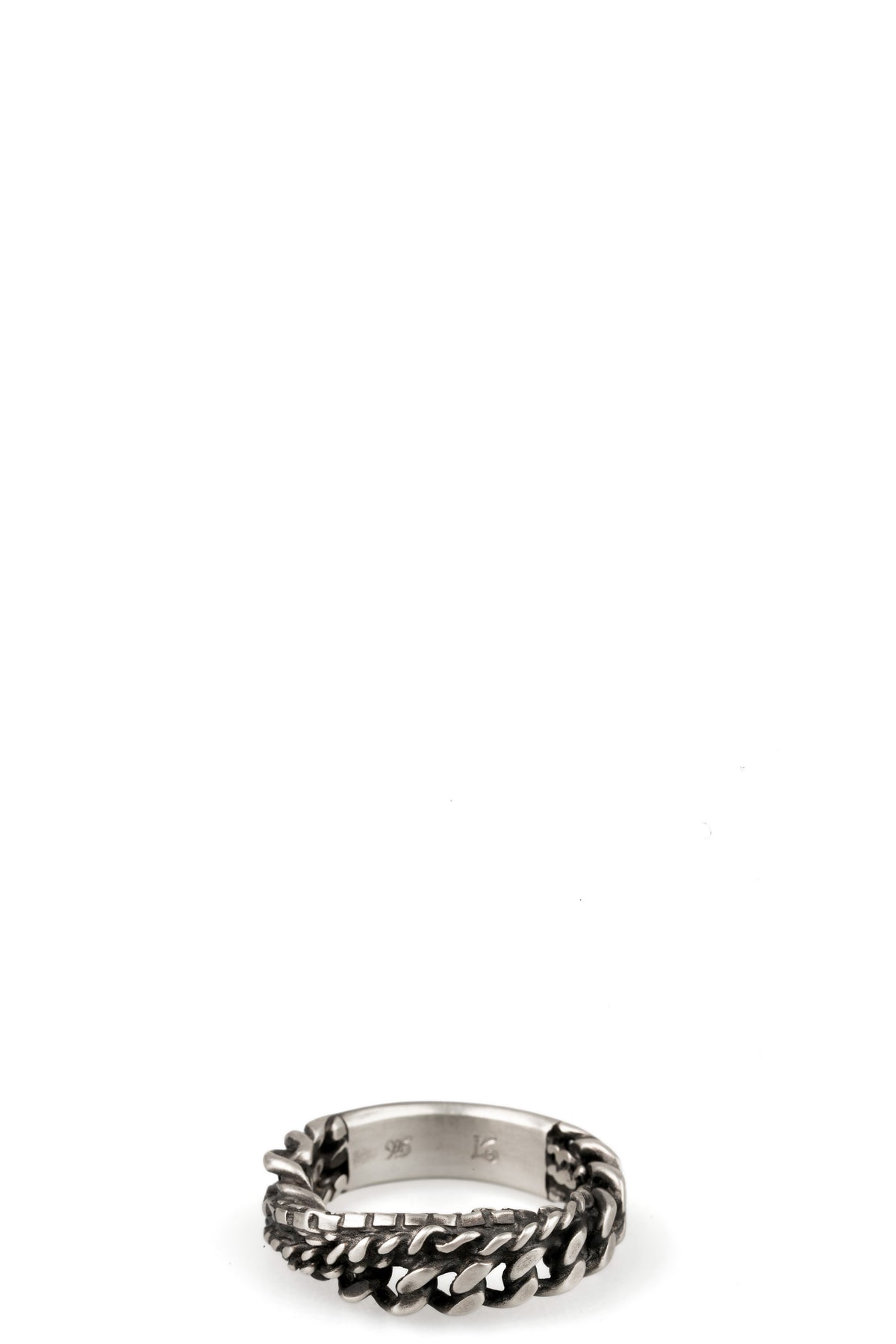 Werkstatt München | Layered chains ring - M1324