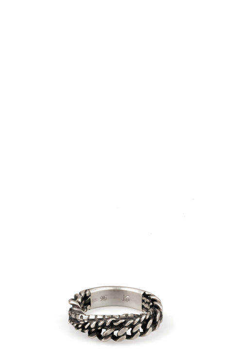 Werkstatt München | Layered chains ring - M1324