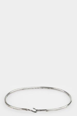 Werkstatt München | M2399 Hook silver bangle