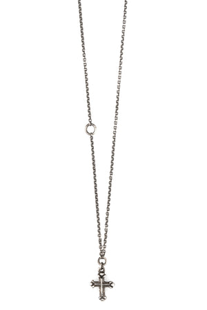 Werkstatt München | Mini cross chain necklace - M7410