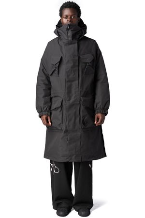 Y-3 | AW26 - GTX padded hooded coat, Black KR1097