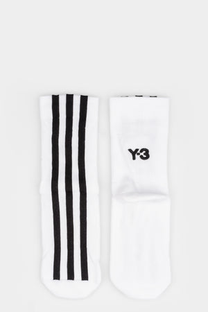 Y-3 | SS26 - STRP SOCK, White IZ3172