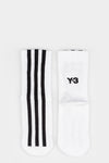 Y-3 | SS26 - STRP SOCK, White IZ3172