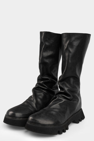 Guidi Blake stitch back zip high boots ZO09V