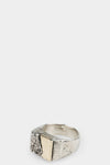 Enri Mars | Silver & gold square rings