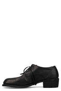 GUIDI | 792X - Laced derbies / Black stitching