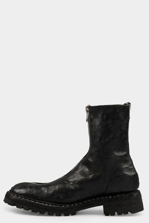 Incarnation Double zip leather boots 11V-7347/VB