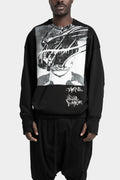 Julius_7 | Pre SS25 - Oversized print sweatshirt