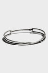 Werkstatt München Crossed bangle bracelet