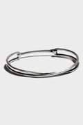 Werkstatt München Crossed bangle bracelet