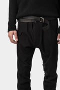 Guidi - Long bison leather belt | BLT