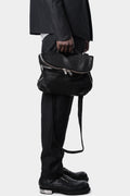 GUIDI M100 - Messenger bag, Black / Full Grain Horse Leather